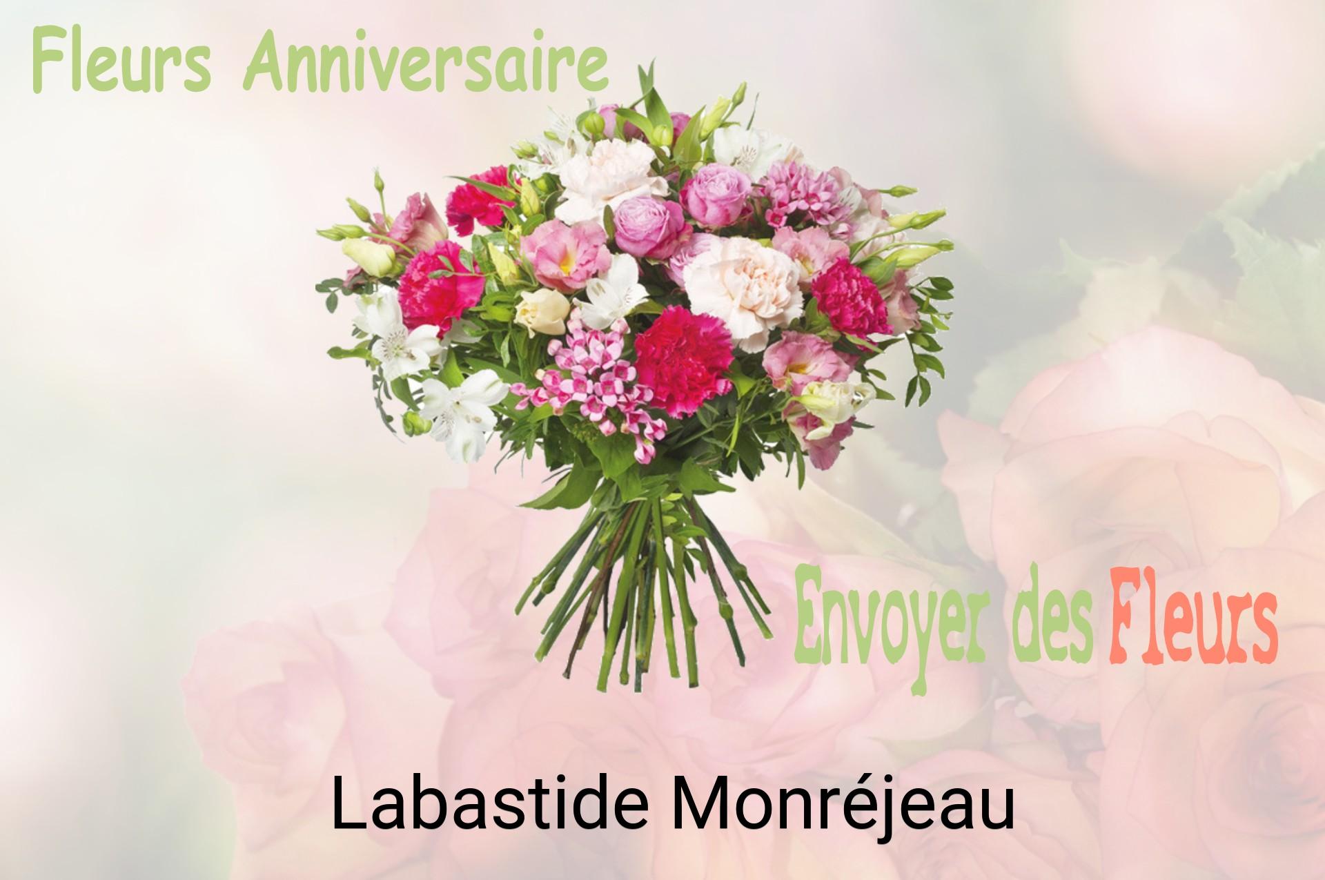 Bouquet de fleurs d’anniversaire livré à Labastide-Monréjeau