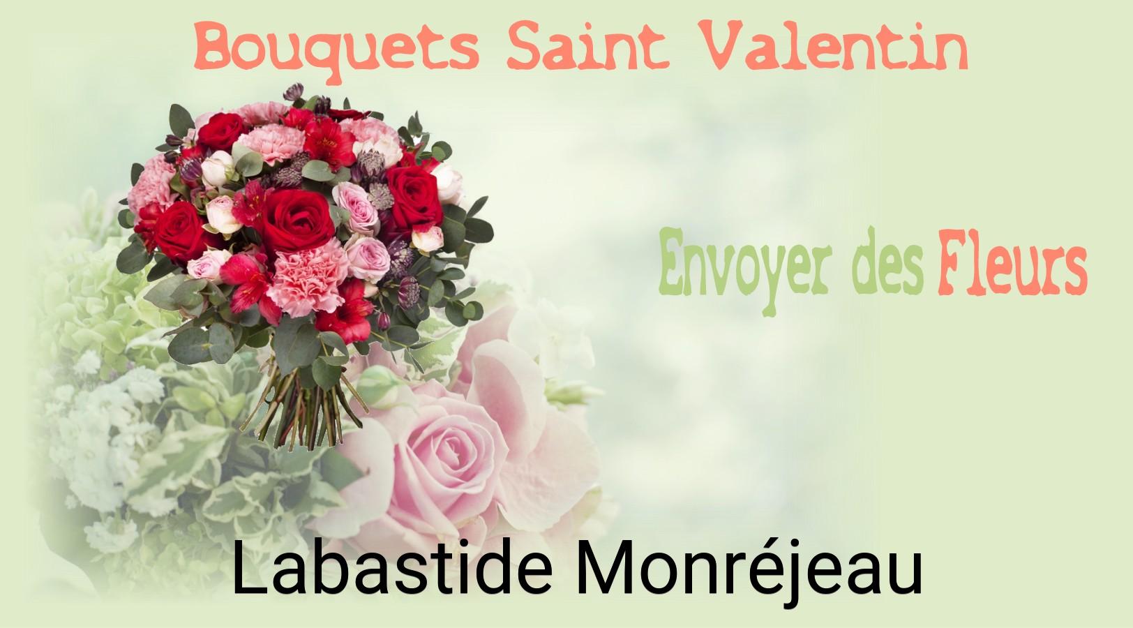 Roses de Saint-Valentin livrées à Labastide-Monréjeau